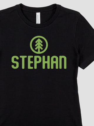 Pine Tree : Premium Ladies T-Shirts
