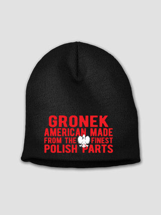 Polish Parts : Embroidered Beanies