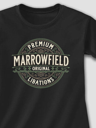 Premium Libations : Adult Ladies Fitted T-Shirt