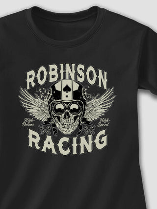 Racing Skull : Printed T-Shirts
