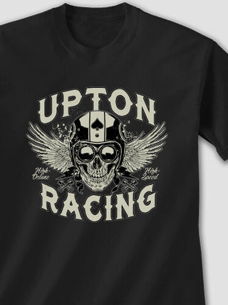 Racing Skull : Printed T-Shirts