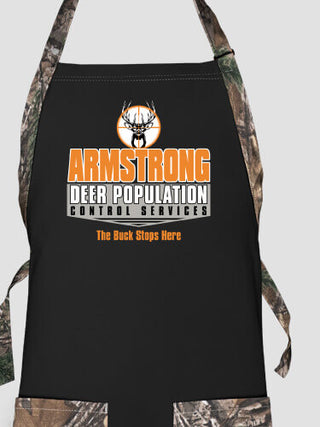 Deer Services : Printed 2-Tone Aprons