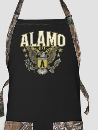 Eagle Monogram : Printed 2-Tone Aprons