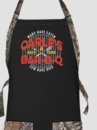 Few Have Died BBQ : Printed 2-Tone Aprons