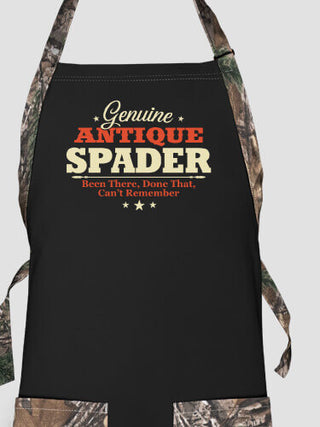 Genuine Antique : Printed 2-Tone Aprons