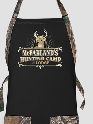 Hunting Camp : Printed 2-Tone Aprons