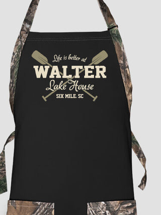 Lake House : Printed 2-Tone Aprons