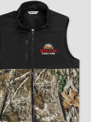 Life Is Better Farm : Embroidered 2-Tone Camo Vests
