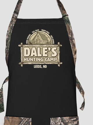 Vintage Hunting Camp : Printed 2-Tone Aprons