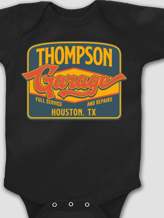 Retro Garage : Printed Baby Bodysuits