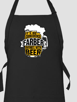Rhymes With Beer : Printed Aprons