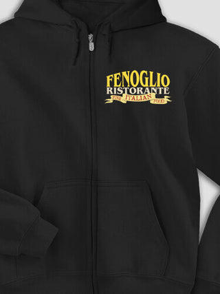 Ristorante : Embroidered Zip Hoodies