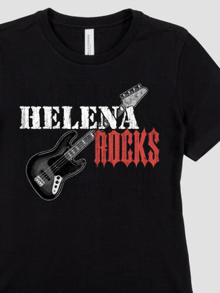 Rocks Bass : Premium Ladies T-Shirts