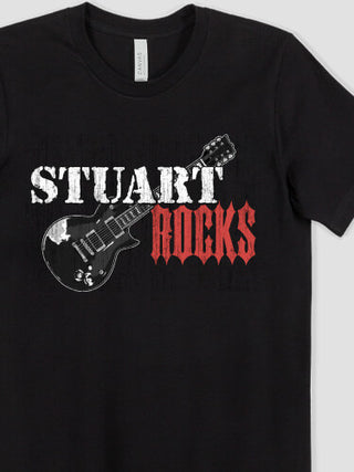 Rocks Guitar : Printed T-Shirts