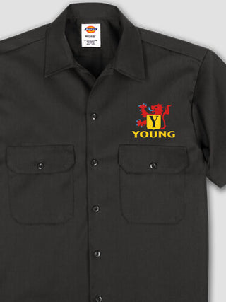 Scottish Monogram : Embroidered Work Shirts