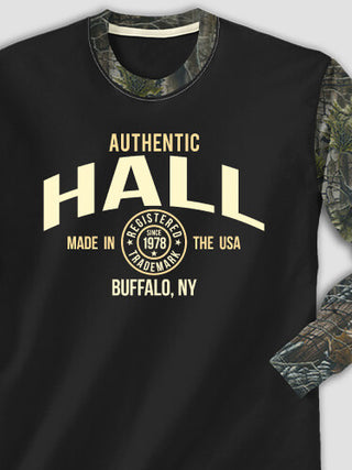 Authentic Brand : Printed 2-Tone Camo Long Sleeves