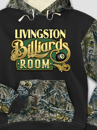 Billiards Room : Printed 2-Tone Camo Hoodies