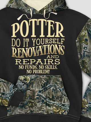 Do It Yourself : Printed 2-Tone Camo Hoodies