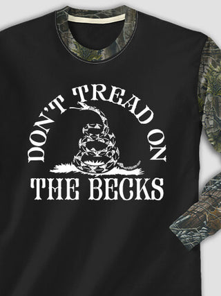 Don't Tread : Printed 2-Tone Camo Long Sleeves
