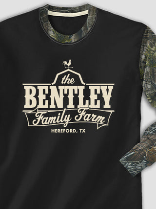 Family Farm : Printed 2-Tone Camo Long Sleeves