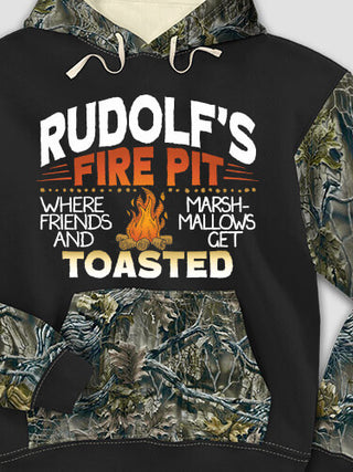 Fire Pit : Printed 2-Tone Camo Hoodies