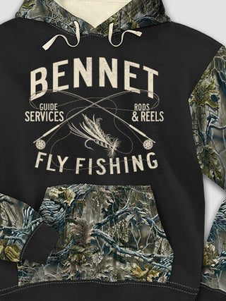 Fly Fishing Guide : Printed 2-Tone Camo Hoodies