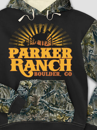 Ranch : Printed 2-Tone Camo Hoodies