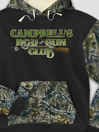 Rod and Gun Club : Printed 2-Tone Camo Hoodies