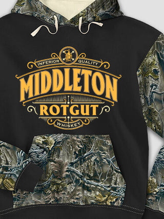 Rotgut Whiskey : Printed 2-Tone Camo Hoodies