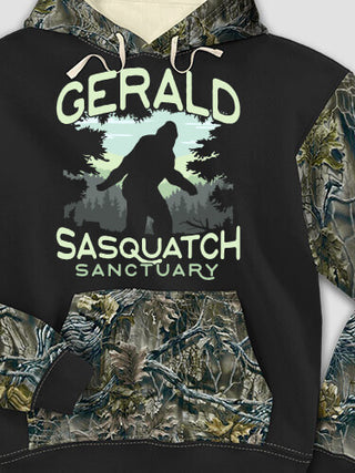 Sasquatch Sanctuary : Printed 2-Tone Camo Hoodies