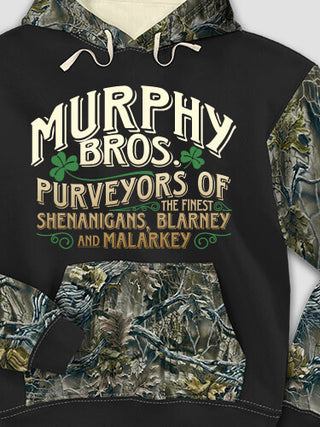 Shenanigans : Printed 2-Tone Camo Hoodies