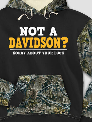 Sorry About Your Luck : Printed 2-Tone Camo Hoodies
