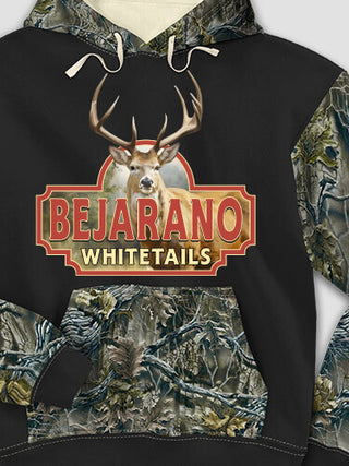 Whitetails : Printed 2-Tone Camo Hoodies