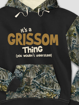 You Wouldn't Understand : Printed 2-Tone Camo Hoodies