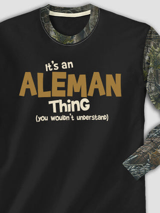 You Wouldn't Understand : Printed 2-Tone Camo Long Sleeves