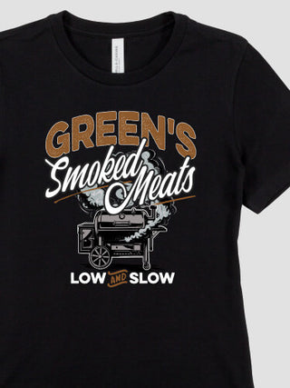 Smoked Meats : Premium Ladies T-Shirts