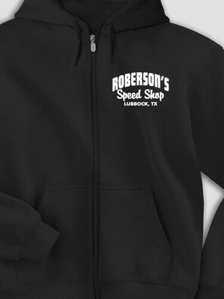 Speed Shop : Embroidered Zip Hoodies