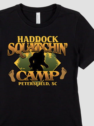 Squatchin' Camp : Premium Ladies T-Shirts