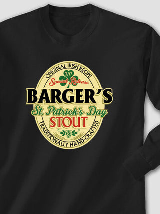 St. Patrick's Day Stout : Printed Long Sleeves