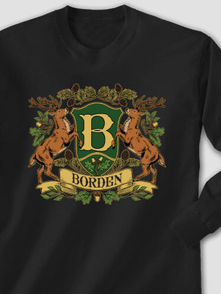 Stag Coat Of Arms : Printed Long Sleeves