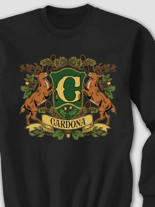 Stag Coat Of Arms : Printed Sweatshirts