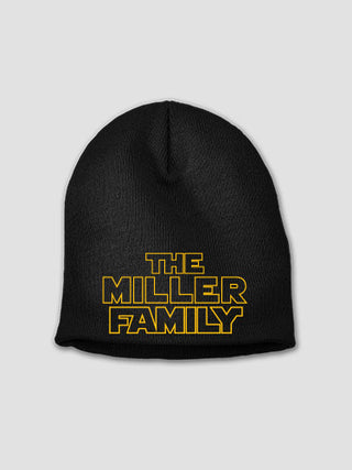Star Family : Embroidered Beanies
