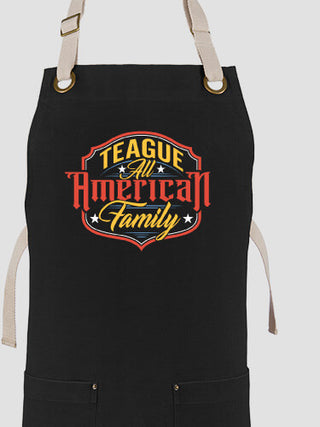 All-American Family : Printed Canvas Work Aprons