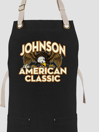 American Classic : Printed Canvas Work Aprons