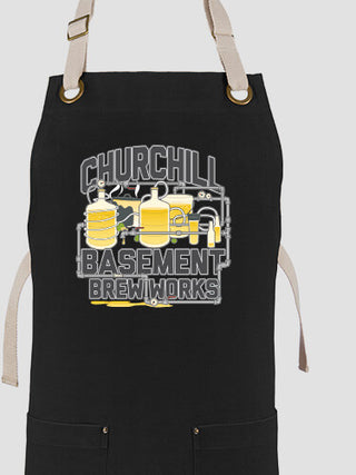 Basement Brew Works : Printed Canvas Work Aprons