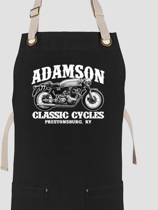 Classic Cycles : Printed Canvas Work Aprons