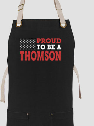 Family Flag : Printed Canvas Work Aprons