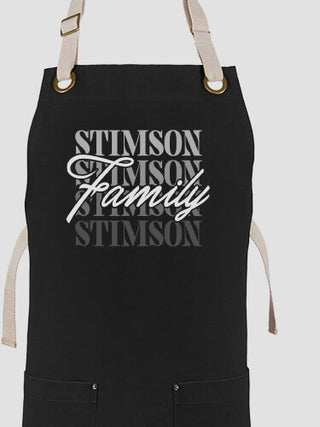 Family Repeat : Printed Canvas Work Aprons