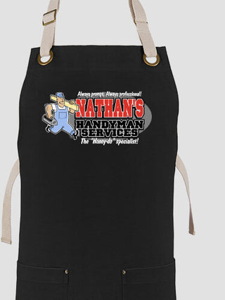 Handyman : Printed Canvas Work Aprons