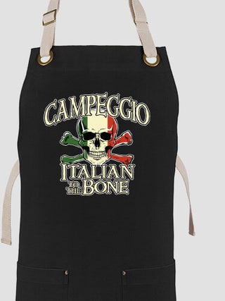 Italian to the Bone : Printed Canvas Work Aprons